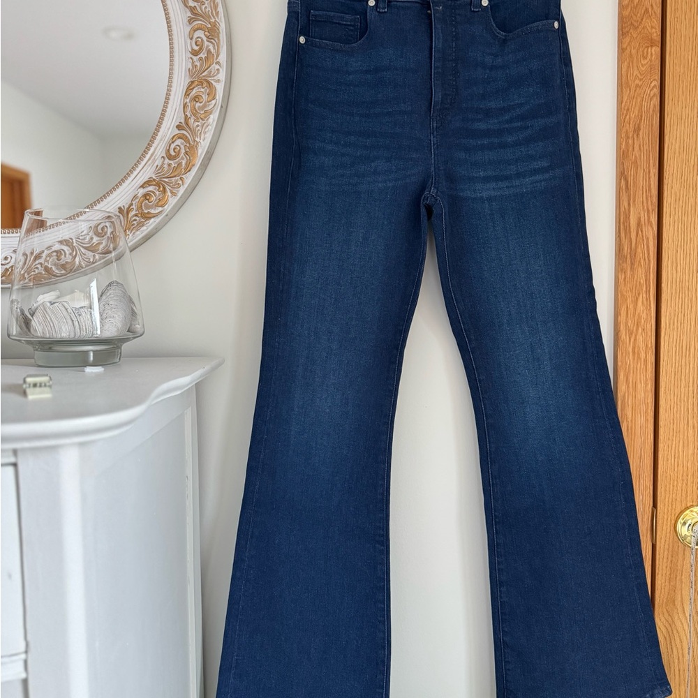 LOFT Blue Slim Flare  Jeans